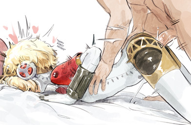 balls blonde_hair bodily_fluids dominant dominant_male duo erection faceless_character faceless_human faceless_male female female_focus female_penetrated genital_fluids genitals hair heart_symbol human_on_humanoid human_penetrating human_penetrating_humanoid humanoid_focus humanoid_genitalia humanoid_penetrated humanoid_penis interspecies looking_pleasured machine male male/female male_dominating_female male_penetrating male_penetrating_female not_furry penetration penile penile_penetration penis penis_in_vagina sex simple_background solo_focus submissive submissive_female text vaginal vaginal_fluids vaginal_penetration white_background butterchalk atlus megami_tensei persona_(series) persona_3 sega aigis_(persona) human humanoid mammal robot robot_humanoid 2025 english_text hi_res