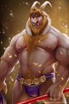 2017 2:3 7theaven abs angry anthro arm_hair arm_tuft asgore_dreemurr beard belt biceps blonde_hair body_hair boss_monster_(undertale) bovid bulge caprine chest_hair clothed clothing crown elbow_tuft facial_hair fangs forearm_hair forearms gold_belt hair happy_trail headgear horn long_ears looking_at_viewer male mammal manly mature_male muscular muscular_male navel nipples pecs pubes solo standing teeth triceps tuft undertale undertale_(series) underwear underwear_only