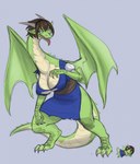 2017 after_transformation anthro big_breasts body_part_growth breasts brown_hair claws cleavage clothed clothing doll dragon expansion female growth hair hi_res horn human_to_anthro mythological_creature mythological_scalie mythology neck_expansion nipple_outline non-mammal_breasts scale_growth scales scalie short_hair simple_background size_transformation solo species_transformation standing tail tail_growth thatweirdguyjosh thick_thighs tongue tongue_out transformation wings