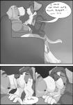 anthro canid canine canis comic daddy_kink daughter_(lore) dialogue domestic_dog duo english_text eyes_closed father_(lore) father_and_child_(lore) father_and_daughter_(lore) female greyscale hi_res incest_(lore) inside kissing male male/female mammal mochashep monochrome parent_(lore) parent_and_child_(lore) parent_and_daughter_(lore) text tongue tongue_out