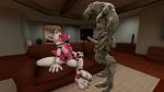 16:9 2_toes 3_toes 3d_(artwork) alien animatronic anthro canid canine claws crossed_legs crossover digital_media_(artwork) duo erection feet female five_nights_at_freddy's fox funtime_foxy_(fnafsl) genitals halo_(series) hi_res humanoid humanoid_on_anthro imminent_sex interspecies leynadtsio machine male male/female mammal microsoft muscular muscular_male nude penis robot sangheili scottgames sister_location sitting smile source_filmmaker_(artwork) toe_claws toes widescreen xbox_game_studios