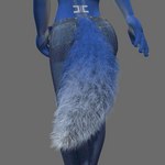 anthro blue_body blue_fur bottomwear butt clothing denim denim_bottomwear denim_clothing female fur jeans pants rear_view solo tail walking white_body white_fur little_dragon nintendo star_fox krystal_(charleyfox) krystal_(star_fox) canid canine fox mammal 1:1 3d_(artwork) 3d_animation animated digital_media_(artwork) low_res short_playtime