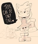 clothing dialogue dress duo female footwear hammer male sad shirt shoes smile t-shirt text thin_calves thin_legs thin_thighs tools topwear oddboyanim oney_plays sega slightly_artistic sonic_the_hedgehog_(series) amy_rose miles_prower canid canine eulipotyphlan fox hedgehog mammal absurd_res english_text hi_res