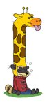 angry animal_print_clothing anthro black_ears black_hands black_nose bottomwear clothing eyes_closed footwear grass male outside pants plant red_clothing red_sweater red_topwear rings_on_tail shoes simple_background sitting solo sweater tail topwear whisker_spots white_background p_rindustries p_rindustries_(p_rindustries) canid canine giraffe giraffid mammal raccoon_dog tanuki hi_res