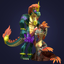 after_sex anthro areola asian_clothing biped bodily_fluids breasts bukkake clothed clothing cum cum_drip cum_string cumshot dripping duo ejaculation excessive_cum excessive_genital_fluids feathers female genital_fluids genitals gold_(metal) gold_jewelry hair horn horn_jewelry jewelry male male/female muscular muscular_male nipples orb partially_clothed penis saiphin_(farionelle) scales sex small_breasts farionelle asian_mythology mythology dinosaur dromaeosaurid feathered_dinosaur feathered_scalie hybrid prehistoric_species reptile scalie snake theropod velociraptor 3d_(artwork) digital_media_(artwork)