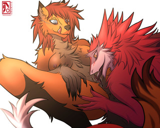 2014 anthro breasts brown_nose canine cunnilingus duo female fur hair hi_res interspecies kanevex male male/female mammal nude oral orange_fur plain_background pussy pussy_juice red_hair sergal sex spread_legs spreading tongue tongue_out vaginal white_background
Rating: Explicit
Score: 18
User: Mienshao
Date: November 03, 2014 2014 anthro breasts brown_nose canine cunnilingus duo female fur hair hi_res interspecies kanevex male male/female mammal nude oral orange_fur plain_background pussy pussy_juice red_hair sergal sex spread_legs spreading tongue tongue_out vaginal white_background
Rating: Explicit
Score: 18
User: Mienshao
Date: November 03, 2014