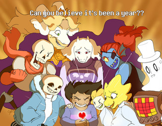anthro beard blonde_hair bone facial_hair female flower group hair horn long_ears machine male plant skeleton smile text skellymor undertale undertale_(series) alphys asgore_dreemurr flowey_the_flower frisk_(undertale) mettaton napstablook papyrus_(undertale) sans_(undertale) toriel undyne animated_skeleton aquatic boss_monster_(undertale) bovid caprine fish ghost human humanoid lizard mammal reptile robot scalie spirit undead 2016 english_text