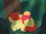 duo eyes_closed feral freckles lying male plant sleeping tree young badumsquish friendship_is_magic hasbro my_little_pony big_macintosh_(mlp) bright_mac_(mlp) equid equine horse mammal pony 2018 hi_res father_(lore) father_and_child_(lore) father_and_son_(lore) parent_(lore) parent_and_child_(lore) parent_and_son_(lore) son_(lore)