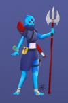 anthro clothed clothing female gun multi_eye ranged_weapon red_eyes rifle simple_background sniper_rifle solo thats_no_moon weapon helium2 chucklefish starbound alien amphibian fish hylotl marine 2016 2:3 digital_media_(artwork) hi_res