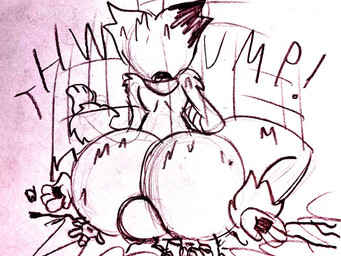 anthro comic_panel duo duo_focus facesitting female feral group male sitting sitting_on_another speech_bubble text charygem mob_entertainment poppy_playtime kissy_missy protagonist_(poppy_playtime) human mammal monster comic cover cover_art cover_page