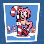 1:1 2023 ;p amy_rose anthro areola big_breasts black_eyes boots breasts butt candy candy_cane christmas clothing countershade_face countershade_torso countershading dessert digital_drawing_(artwork) digital_media_(artwork) eulipotyphlan eyelashes female food footwear gloves hair handwear hedgehog hi_res holidays looking_at_viewer mammal multicolored_body multicolored_face multicolored_skin navel nipples nude one_eye_closed pink_body pink_hair pink_skin red_boots red_clothing red_footwear red_shoes sega shoes short_hair short_tail solo sonic_the_hedgehog_(series) standing tail tan_body tan_countershading tan_skin tongue tongue_out two_tone_body two_tone_face two_tone_skin white_clothing white_gloves white_handwear wink winking_at_viewer yopy