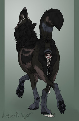anatomically_correct anatomically_correct_anus anatomically_correct_genitalia anatomically_correct_vulva animal_genitalia animal_vulva anus black_anus black_body black_fur black_nose black_pawpads black_vulva bodily_fluids brown_body brown_fur bubble butt canine_genitalia canine_vulva claws clitoral_fossa clitoris crossed_legs cum cum_bubble cum_drip cum_from_vagina cum_in_vagina cum_inside cum_on_fur cum_on_ground cum_on_leg cum_on_surface cum_on_vulva cum_pool cum_strand cum_string dewclaw dripping female feral fur gaping gaping_vagina genital_fluids genitals leaking leaking_cum leaking_vagina looking_up pawpads paws perineum presenting presenting_anus presenting_hindquarters presenting_vulva quadruped raised_leg raised_tail rear_view simple_background solo tail text vaginal_canal vaginal_fluids vaginal_fluids_on_vulva vulva lotherbull hiona canid canine canis mammal wolf 2021 digital_drawing_(artwork) digital_media_(artwork) english_text hi_res