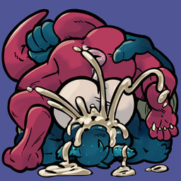 4_fingers 4_toes 69_position anthro anus balls big_balls big_butt blue_background blue_body bodily_fluids butt cum cum_in_mouth cum_inside curling_toes digitigrade duo excessive_cum excessive_genital_fluids feet fellatio fingers genital_fluids genitals horn lying male male/male muscular muscular_male oral penile pink_anus puffed_cheeks puffy_anus red_body red_skin red_tail sex simple_background spread_anus spread_butt spreading tail tail_grab toes white_balls yellow_body maltus_vandrel microsoft minecraft mojang mythology xbox_game_studios jason_greenwood warryn_(trick_rex) dragon mythological_creature mythological_scalie scalie warden_(minecraft) 1:1 hi_res