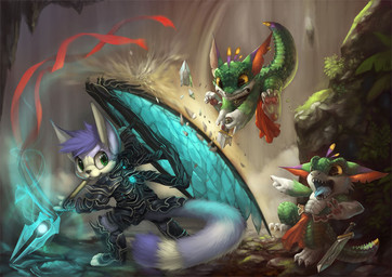 2014 ambiguous_gender anthro armor clothing dagger fur green_eyes green_scales group hair lizard loincloth male polearm purple_fur purple_hair reptile scalie silverfox5213 spear warrior water waterfall weapon wings
Rating: Safe
Score: 6
User: TonyLemur
Date: September 24, 2014 2014 ambiguous_gender anthro armor clothing dagger fur green_eyes green_scales group hair lizard loincloth male polearm purple_fur purple_hair reptile scalie silverfox5213 spear warrior water waterfall weapon wings
Rating: Safe
Score: 6
User: TonyLemur
Date: September 24, 2014