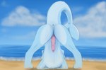 ass_up bodily_fluids butt cum cum_in_ass cum_inside feral genital_fluids internal_balls jack-o'_pose male pose precum presenting presenting_hindquarters rear_view solo tail conditional_dnp makinglemonade nintendo pokemon eeveelution generation_1_pokemon marine pokemon_(species) vaporeon hi_res