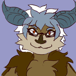 ambiguous_gender anthro bodily_fluids brown_body brown_fur drooling eyewear fur glasses grey_hair hair looking_at_viewer red_eyes saliva saliva_on_tongue sharp_teeth simple_background smile solo tan_body tan_fur teeth tongue tongue_out uvula vore white_hair ungulatr arthropod bat hybrid insect lepidopteran mammal moth 1:1 2019 2d_animation animated frame_by_frame