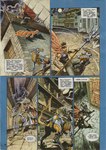 anthro blockage_(layout) duo feral five_frame_image group holding_object holding_weapon horizontal_blockage horizontal_staggering machine male melee_weapon metallic_body polearm saint scan speech_bubble staggering_(layout) text trident weapon khoo_fuk_lung manhua canid canine human mammal robot robot_feral comic malaysian_text traditional_media_(artwork) translated