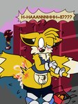 after_rape after_sex black_body black_fur bodily_fluids confusion cum cum_in_ass cum_inside ejaculation fur genital_fluids genitals pained_expression penis red_body red_fur slap_mark small_penis time_stop yellow_body yellow_fur chibitay sega sonic_the_hedgehog_(series) miles_prower shadow_the_hedgehog canid canine eulipotyphlan fox hedgehog mammal 3:4 absurd_res hi_res