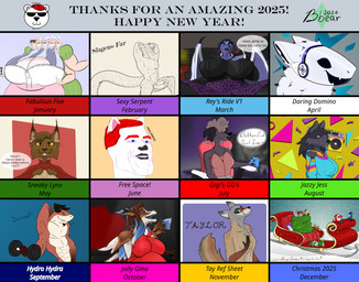 ambiguous_gender anthro biped breasts clothed clothing female fur genitals group hair holiday_message holidays looking_at_viewer machine male multicolored_body nude overweight overweight_male plushie simple_background smile solo standing tail text bbear chad_(meme) hellaverse helluva_boss i_think_i_like_you mythology new_year new_year_2025 gigi_(helluva_boss) gregg_(bbear) jess_(i_think_i_like_you) reylin taylor_(bbear) aquatic bear canid canine canis domestic_dog dragon felid feline fish fox humanoid hybrid iberian_fox lagomorph leporid lynx mammal mythological_creature mythological_scalie polar_bear poodle protogen rabbit reptile scalie shark snake ursine wolf 2025 digital_media_(artwork) english_text hi_res meme multiple_images signature