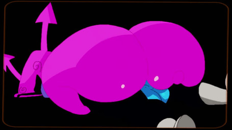 anthro anus arrow_(anatomy) balls big_butt blue_body blue_penis butt clothed clothing computer_virus_(program) duo female female_penetrated genitals huge_butt hyper hyper_butt male male/female male_penetrating male_penetrating_female open_mouth penetration penis pink_body sex simple_background smile spiral spiral_eyes thick_thighs vaginal vulva mrloquendo sound_warning deltarune undertale_(series) kris_dreemurr darkner digital_creature human mammal virovirokun 16:9 2021 animated digital_media_(artwork) short_playtime sound video widescreen