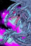 claws membrane_(anatomy) membranous_wings open_mouth red_eyes sharp_teeth solo tail teeth tongue wings witnesstheabsurd konami mythology yu-gi-oh! red-eyes_black_dragon dragon duel_monster mythological_creature mythological_scalie scalie hi_res