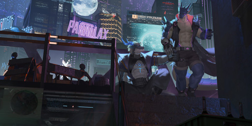 abs anthro beverage black_clothing black_footwear black_sclera black_shoes black_topwear black_vest blue_eyes bottomwear brown_bottomwear brown_clothing brown_shorts building clothed clothing duo footwear front_view grey_body grey_bottomwear grey_clothing grey_pants hair holding_beverage holding_object male male_anthro mouth_closed muscular muscular_anthro muscular_male night outside pants pecs shoes short_hair shorts sitting standing text topwear vest white_body white_hair yellow_eyes awaldkize mythology dragon mythological_creature mythological_scalie scalie absurd_res english_text hi_res