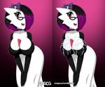 alternative_fashion biped bodily_fluids breasts cum cum_on_breasts female genital_fluids goth not_furry solo spaca nintendo pokemon serenity_(spaca) gardevoir generation_3_pokemon pokemon_(species)