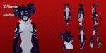 anthro biped digitigrade horn male solo rycia 2:1 3d_(artwork) absurd_res adobe_photoshop_(artwork) digital_media_(artwork) hi_res substance_painter_(artwork)