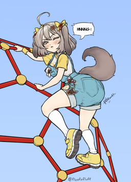 climbing clothed clothing diaper diaper_under_clothing feces female footwear jungle_gym looking_back overalls playground pooping shoes simple_background soiled_diaper soiling soiling_diaper solo tail text unclean_diaper used_diaper using_diaper wearing_diaper floofnfluff canid canine humanoid mammal absurd_res english_text hi_res