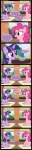 blue_eyes cutie_mark dialogue female feral fur hair horn inside_train multicolored_hair outside plant purple_body purple_fur purple_hair text train tree two_tone_hair vehicle window wood veggie55 friendship_is_magic hasbro my_little_pony mythology pinkie_pie_(mlp) twilight_sparkle_(mlp) earth_pony equid equine horse mammal mythological_creature mythological_equine pony unicorn absurd_res comic english_text hi_res long_image tall_image url