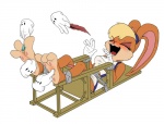 3_toes bdsm bondage bound chair feather female foot_focus hindpaw lagomorph lola_bunny paws rabbit soles space_jam tickling warner_brothers wtfeather
Rating: Questionable
Score: 2
User: Munkelzahn
Date: July 21, 2013