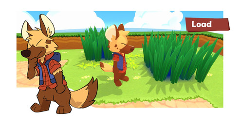 3_toes anthro barefoot brown_tail_tip clothed clothing cloud dipstick_limbs dipstick_tail eyes_closed feet fur fur_tuft game_screen grass head_tuft hoodie male markings partially_clothed plant plantigrade shirt sky solo standing tail tail_markings tail_tuft text thinking thoughtful_expression toes topwear tuft tufted_fur vest al-cat tardor load_(tardor) hyena mammal 2022 3d_(artwork) character_name concept_art digital_drawing_(artwork) digital_media_(artwork) hi_res