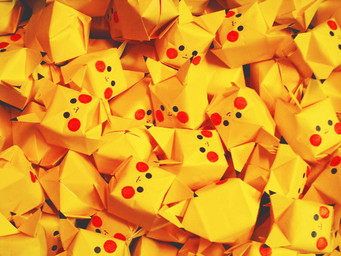 ambiguous_gender feral fur papercraft real yellow_body yellow_fur zero_pictured unknown_artist nintendo pokemon generation_1_pokemon mammal pikachu pokemon_(species) rodent 4:3 grandfathered_content low_res warm_colors yellow_theme