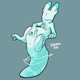 anus blue_markings bodily_fluids female fingering genital_fluids genitals markings masturbation nude paws slightly_chubby smile solo spread_vulva spreading stripes tail vaginal vaginal_fingering vaginal_fluids vulva xiumao rain_world videocult slugcat 1:1