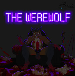 ambiguous_gender animal_genitalia animal_penis anthro balls beckoning black_body black_fur black_hair black_markings blind_eye blood blood_on_face blood_on_penis blood_splatter bodily_fluids breasts brown_body brown_fur butt canine_genitalia canine_penis chair cigarette cigarette_in_hand claws cleavage clothed clothing corpse creepy death decapitation dismembered erection eye_scar facial_scar female fur furniture genitals gesture gore gore_focus gradient_penis grin grinning_at_viewer group guts gynomorph hair halberd headless intersex intestines knot looking_at_viewer male markings melee_weapon mutilated mutilation neon_lights nipples nude organs pawpads paws penis polearm saggy_balls scar scary sheath sitting slicked_back_hair smile smiling_at_viewer smoke smoking smoking_cigarette solo_focus spread_legs spreading tan_body tan_fur tan_markings text vulva weapon yellow_eyes conditional_dnp zer0rebel4 blizzard_entertainment discord_(app) telegram warcraft mirabelle_sharmann canid human mammal werecanid werecreature worgen absurd_res english_text hi_res