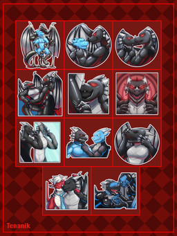 absorption_vore abstract_background altered_reflection anthro anthro_on_anthro anthro_penetrated anthro_penetrating anthro_penetrating_anthro black_body body_swap bodysuit bound claws clothing collar dorsal_fin dorsal_frill dripping ear_fins encasement fellatio fin frill_(anatomy) gas_mask glowing glowing_eyes goo_transformation grey_body head_swap horn hypnosis hypnotic_eyes hypnotic_visor hypnotizing_viewer identity_swap latex latex_bodysuit latex_clothing latex_skinsuit male male/male male_penetrated male_penetrating male_penetrating_male mask mind_control multicolored_body oral penetration penile penile_penetration red_eyes reflection ringed_eyes selfcest sex skinsuit smile solo spines square_crossover sticker_pack suiting tight_clothing transformation vore wings haha-yea mythology negadrake ych_(character) dragon goo_creature mythological_creature mythological_scalie scalie 2024 hi_res multiple_images