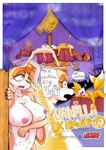 2023 absurd_res anthro big_breasts bodily_fluids breasts canid canine colored comic cum cum_drip cum_in_pussy cum_inside cum_pool dripping duo english_text feet female floppy_ears fur genital_fluids genitals hi_res lagomorph larger_anthro larger_female leaking_cum lecerf leporid looking_pleasured lop_ears male male/female mammal mature_female melee_weapon miles_prower multicolored_body multicolored_fur nipples open_mouth penis pussy rabbit sega size_difference sleeping smaller_anthro smaller_male smile sonic_the_hedgehog_(comics) sonic_the_hedgehog_(series) spread_legs spreading sword text vanilla_the_rabbit weapon