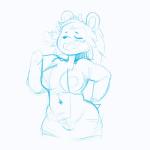 anthro apron blush breasts clothing eyes_closed female fur genitals navel nipples open_mouth pussy simple_background solo tongue white_background conditional_dnp supertrashparty animal_crossing nintendo mabel_able eulipotyphlan hedgehog mammal 1:1 2d_animation animated motion_tweening short_playtime sketch