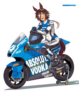 armor black_helmet bodysuit boots brown_hair brown_tail clothed clothed_female clothed_humanoid clothing female footwear gloves hair hair_over_eye handwear headgear helmet motorcycle motorcycle_helmet on_motorcycle one_eye_obstructed racing_helmet racing_suit shoes simple_background skinsuit solo tail tan_eyes text text_on_clothing tight_clothing vehicle white_background 427deer absolut_vodka cygames pernod_ricard pirelli uma_musume_pretty_derby yamaha_motor_corporation vodka_(pretty_derby) animal_humanoid equid equid_humanoid equine equine_humanoid horse_humanoid humanoid mammal mammal_humanoid 2025 absurd_res english_description english_text hi_res