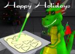 2_fingers christmas_tree cookie_dough dough eyewear fingers gift goggles grin holidays laser plant safety_goggles small_wings smile smirk solo tail teeth tree wings rangarig christmas european_mythology mythology rangarig_rex dragon mythological_creature mythological_scalie scalie western_dragon 2016 3d_(artwork) digital_media_(artwork)