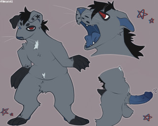 angry anthro balls belly big_balls big_penis bodily_fluids chest_tuft ears_back erection flippers floppy_ears fur genital_fluids genitals hair heterochromia huge_balls huge_penis humanoid_genitalia looking_at_viewer male membrane_(anatomy) nude open_mouth penis pivoted_ears precum pubes side_view simple_background solo spots star tail teeth tongue tuft vein veiny_penis webbed_hands whiskers inkslushee ink_(inkslushee) aquatic canid canine canis domestic_dog hybrid mammal pinniped seal werecanid werecanine werecreature weredog digital_media_(artwork) hi_res nonbinary_(lore)