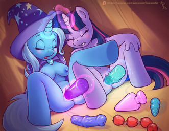 anal_beads anthro blush breasts buttplug dildo duo equine eyes_closed female female/female friendship_is_magic horn horse joe_randel mammal masturbation my_little_pony nipples orgasm penetration sex_toy trixie_(mlp) twilight_sparkle_(mlp) vaginal vaginal_penetration
Rating: Explicit
Score: 16
User: LoveIsThePrice
Date: February 03, 2015 anal_beads anthro blush breasts buttplug dildo duo equine eyes_closed female female/female friendship_is_magic horn horse joe_randel mammal masturbation my_little_pony nipples orgasm penetration sex_toy trixie_(mlp) twilight_sparkle_(mlp) vaginal vaginal_penetration
Rating: Explicit
Score: 16
User: LoveIsThePrice
Date: February 03, 2015