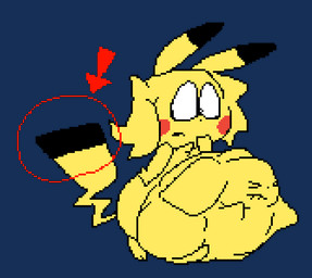 >_< ambiguous_anthro ambiguous_gender ambiguous_pred anthro anthro_pred arrow_pointing_to_tail belly big_belly biped black_ear_tips black_nose black_tail_tip blonde_hair body_outline cheek_spots clenched_eyes dipstick_ears dipstick_tail directional_arrow dot_nose ear_markings eyes_closed face_imprint feet feral feral_pred fully_inside fur hair hand_imprint huge_belly imprint larger_pred lightning_tail looking_at_own_tail looking_at_self looking_at_tail looking_back looking_back_at_self mandela_effect markings monotone_arms monotone_hands multicolored_ears open_mouth red_circle semi-anthro side_view simple_background size_difference small_feet soft_vore solo standing striped_markings striped_tail stripes struggling struggling_prey surprised tail tail_markings thick_thighs transparent_background two_tone_ears two_tone_tail unseen_prey unwilling_prey vore wide_hips yellow_arms yellow_body yellow_ears yellow_face yellow_feet yellow_fur yellow_hands yellow_legs yellow_tail meatcanister nintendo pokemon daniel_(meatcanister) generation_1_pokemon generation_2_pokemon mammal pichu pikachu pokemon_(species) rodent 2026 alpha_channel digital_media_(artwork) english_description full-length_portrait pixel_(artwork) portrait male_(lore)