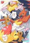 anthro anthro_on_feral anthro_penetrating anthro_penetrating_feral ari_the_talonflame avian avian_feet bath bestiality bird bodily_fluids braixen butt canid canine claws cloacal cloacal_penetration comic dialogue digitigrade drooling duo ear_tuft ellie_the_braixen english_text feet feral feral_penetrated finger_claws fluffy fluffy_tail generation_6_pokemon girly heart_symbol hi_res looking_pleasured male male/male male_on_feral male_penetrated male_penetrating male_penetrating_male mammal nikkibunn nintendo onomatopoeia penetration pokemon pokemon_(species) saliva secretly_loves_it sex shaded size_difference small_dom_big_sub sound_effects spread_legs spreading sweat tail talonflame talons text toe_claws toes tuft wide_hips