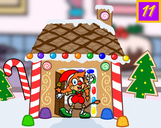 5_fingers anthro bent_arm blue_eyes blue_line_art blurred_background building button_(fastener) cake candy candy_cane chimney chocolate christmas_clothing christmas_headwear clothed clothed_anthro clothed_female clothing cookie dessert door eyelashes female fingers fist food footwear fruit_cake fully_clothed fully_clothed_anthro fully_clothed_female gingerbread_cookie gingerbread_house green_clothing green_footwear green_hair_tie green_line_art green_shirt green_shoes green_topwear gumdrop_(food) hair hat headgear headwear holidays holly_(plant) house inside kitchen light long_hair long_tail looking_at_viewer machine mint_(candy) open_mouth open_smile orange_hair orange_line_art orange_tail overalls picture_frame pink_tongue plant purple_line_art red_clothing red_hat red_headwear red_line_art red_overalls santa_hat shirt shoes smile smiling_at_viewer solo standing straight_arm tail tan_body teeth tongue topwear wall_(structure) yellow_line_art captainquack64 christmas idw_publishing sega sonic_the_hedgehog_(comics) sonic_the_hedgehog_(idw) sonic_the_hedgehog_(series) belle_the_tinkerer badnik robot robot_anthro 2023 colored colored_line_art digital_drawing_(artwork) digital_media_(artwork) english_description hi_res lighting