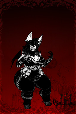 alternative_fashion anthro clothed clothing female goth overweight piercing shortstack slightly_chubby solo zerospanda fyrtila_wraithrend_(morphide) bat demon mammal succubus suid suine 2:3 absurd_res hi_res sketch nonbinary_(lore)