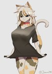 anthro big_breasts biped black_body black_clothing black_eyebrows black_eyes black_fur black_shirt black_tail black_topwear blue_sclera breasts clothed clothed_anthro clothed_female clothing collar collarbone eyebrow_through_hair eyebrows eyelashes female female_anthro fingers fur hair heterochromatic_scleras holding_clothing holding_object holding_shirt holding_topwear inner_ear_fluff long_hair looking_at_viewer mouth_closed multicolored_body multicolored_fur multicolored_hair multicolored_tail orange_body orange_ears orange_fur orange_hair orange_tail panties pantsless pantsless_anthro pantsless_female pink_nose pointy_ears prick_ears purple_clothing purple_panties purple_underwear red_collar shirt solo standing tail tan_sclera topwear translucent translucent_hair tuft two_tone_hair underwear white_body white_ears white_fur white_hair white_inner_ear_fluff white_tail josexo4k microsoft minecraft mojang xbox_game_studios calico_cat calico_cat_(minecraft) cat_(minecraft) domestic_cat felid feline felis mammal 2024 absurd_res hi_res portrait signature three-quarter_portrait
