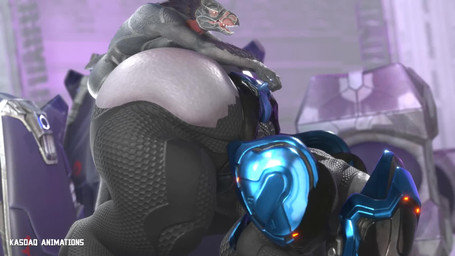 all_fours armor bent_over big_breasts big_butt bouncing_butt breasts butt butt_jiggle curvy_figure doggystyle duo fast_sex female from_behind_position headgear helmet huge_breasts huge_butt huge_hips huge_thighs jiggling larger_female larger_sub male male/female sex size_difference smaller_male submissive thick_thighs voluptuous voluptuous_female wide_hips kasdaq no-name-no-problem_(modeler) halo_(series) microsoft xbox_game_studios alien kig-yar sangheili scalie t'vaoan 16:9 2022 3d_(artwork) 3d_animation animated blender_(artwork) digital_media_(artwork) hi_res loop no_sound short_playtime video widescreen