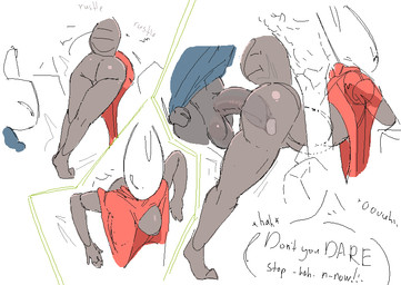 2_horns anthro areola arthropod_abdomen balls biped black_text blue_clothing breasts butt clothing dialogue duo exclamation_point female fingers genitals glans horn humanoid_genitalia humanoid_penis looking_at_another male male/female motion_lines penetration penile penile_penetration penis red_clothing sex sound_effects speech_bubble standing talking_to_another text through_wall partb_(artist) hollow_knight_(franchise) team_cherry hornet_(hollow_knight) the_knight_(hollow_knight) arthropod 2026 digital_media_(artwork) english_text hi_res brother_(lore) brother_and_sister_(lore) half_brother_(lore) half_sister_(lore) incest_(lore) sibling_(lore) sister_(lore)