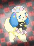 anthro butt female solo cocampplus jewelpet sanrio sega sega_fave sapphie_(jewelpet) bird_dog canid canine canis cavalier_king_charles_spaniel domestic_dog hunting_dog mammal spaniel toy_dog